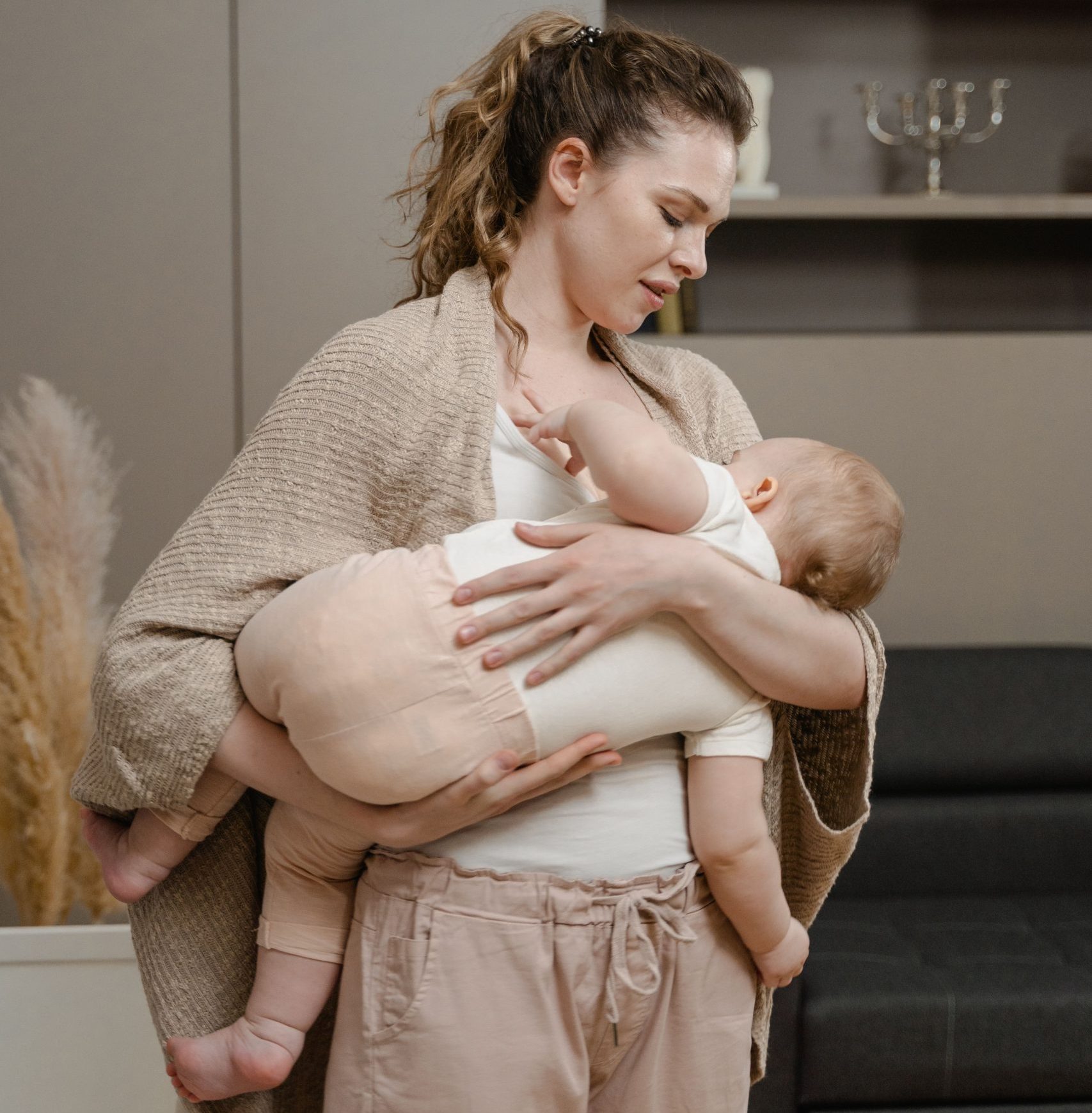 Neck & Upper Back Pain From Feeding or Carrying Your Baby?